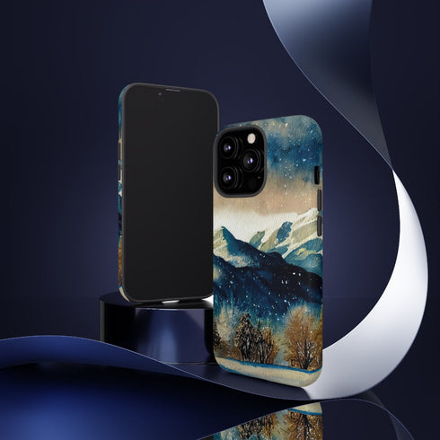 Snowy Colorado Rocky Mountains - Impact Resistant Phone Case